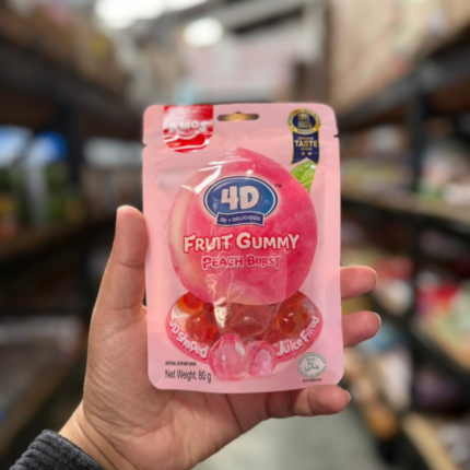 Amos 4D Fruit Gummy Peach Burst