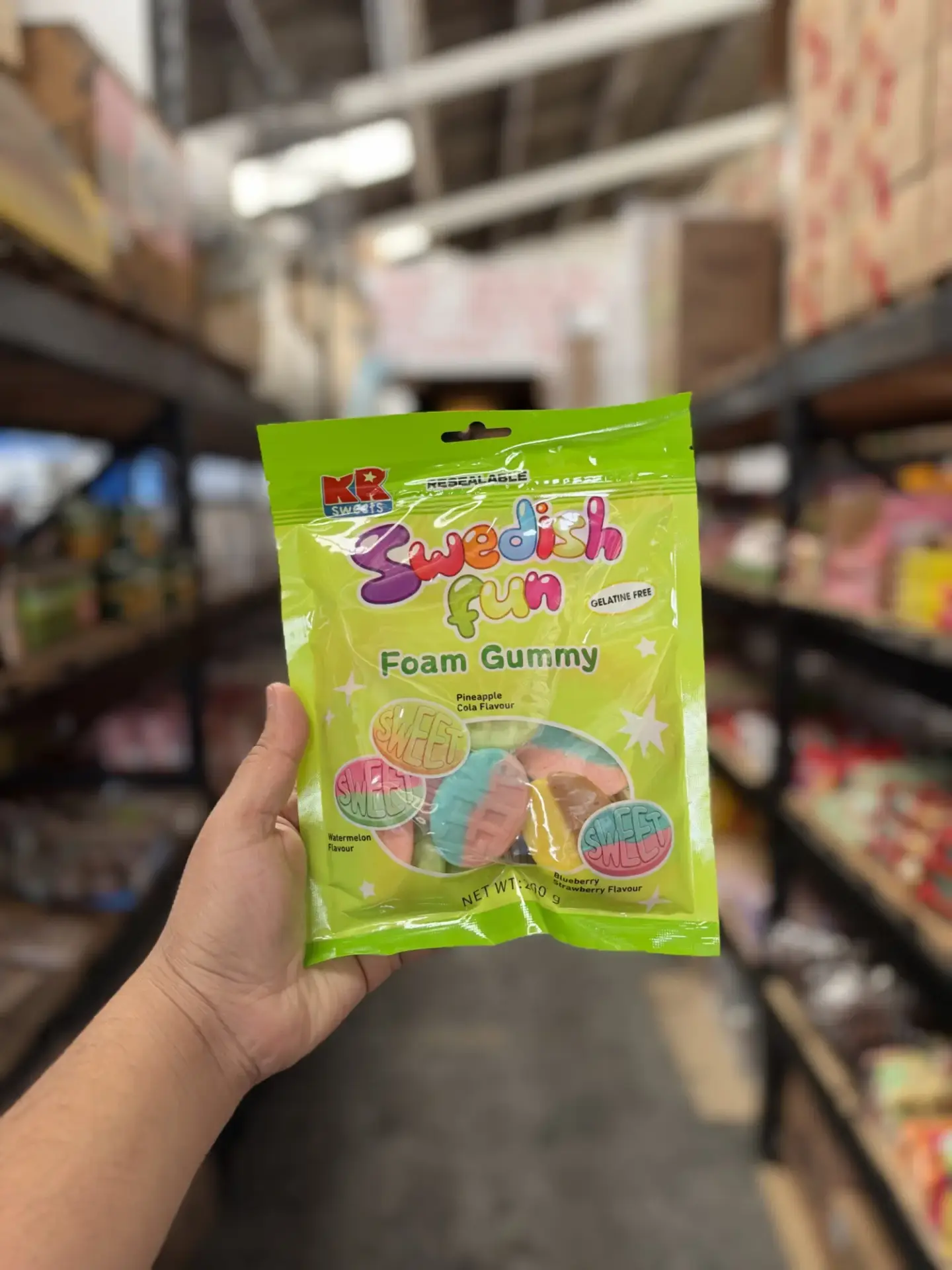 KR Swedish Fun Foam Gummy